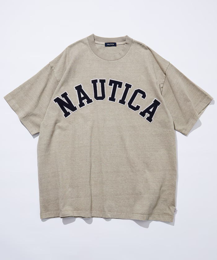 24SS Nautica / Pigment Dyed Arch Logo S/S Tee