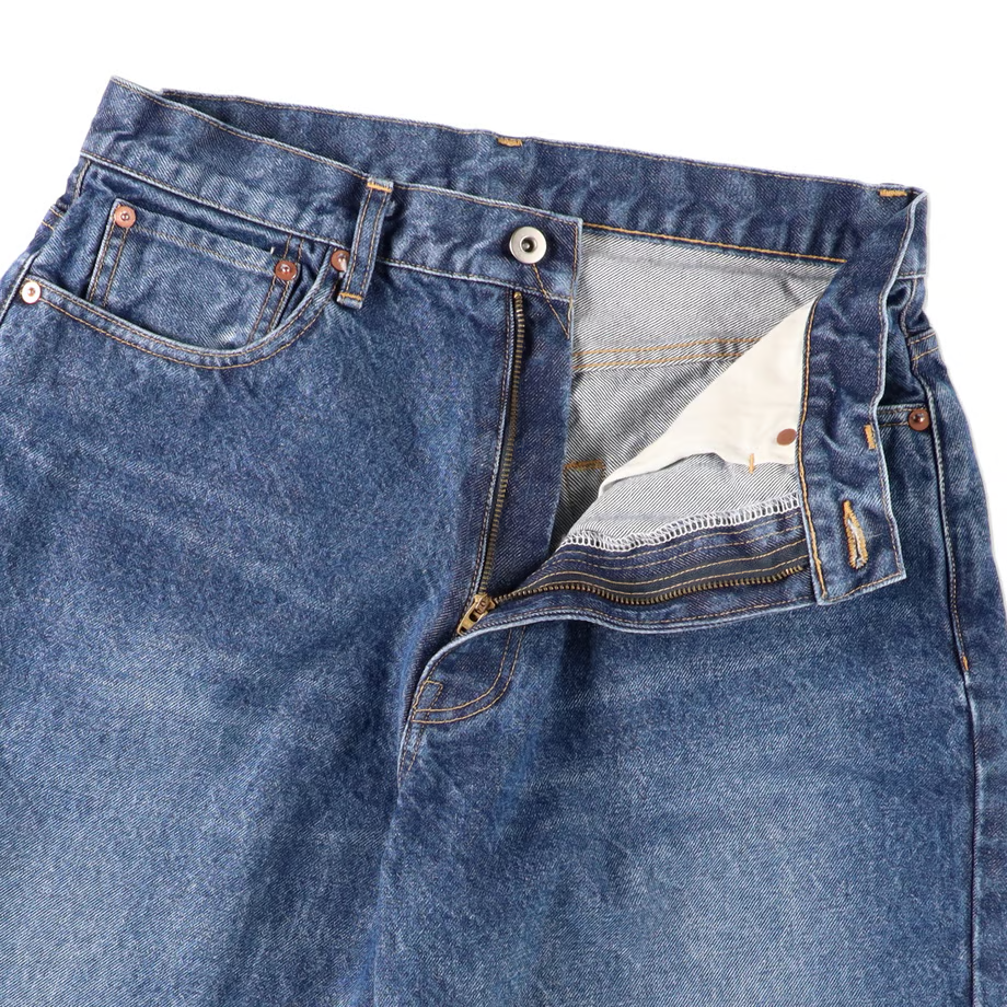 24SS SEE SEE DENIM PANTS【WASHED BLUE】