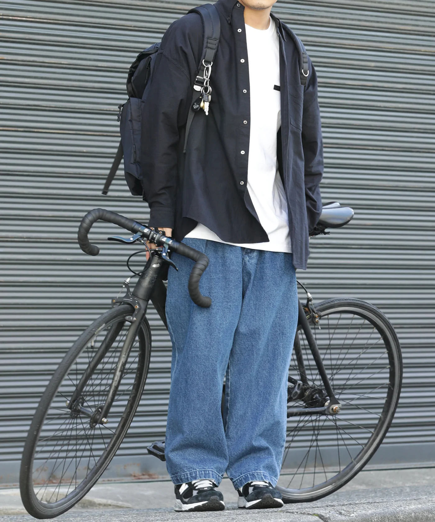 Meltum / 2TUCK TAPERED DENIM