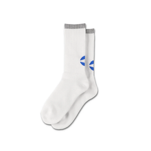 將圖片載入圖庫檢視器 S.F.C × ADVANCED RESEARCH 2PACK LOGO SOCKS White &amp; Black set【SFCSS25AC02AR】
