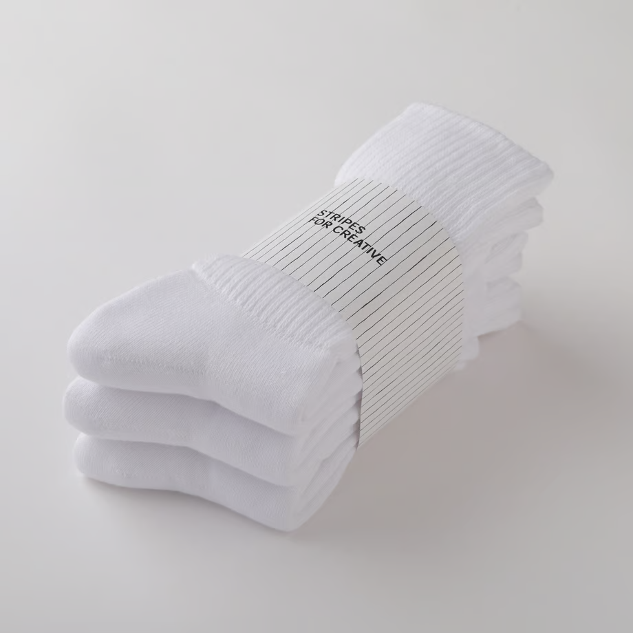 S.F.C / S.F.C SFC 3P SOCKS White【SFCFW24AC03】【SFCSS25AC04】【SFCSS25AC05】