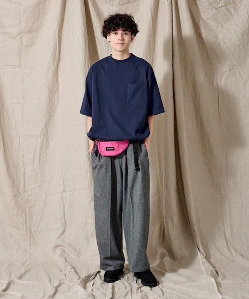 WETTEMPT / BICOLOR DRAW CORD TEE / バイカラードローコードT