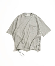 將圖片載入圖庫檢視器 WETTEMPT / QUICK DRYING ASYMMETRY DRAW CORD TEE / 吸水速乾アシメドローコードT
