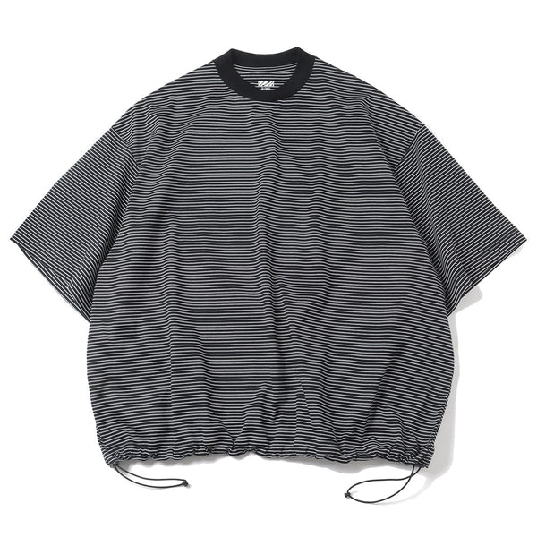 is-ness / BALLOON BORDER SHORT SLEEVE T-SHIRT