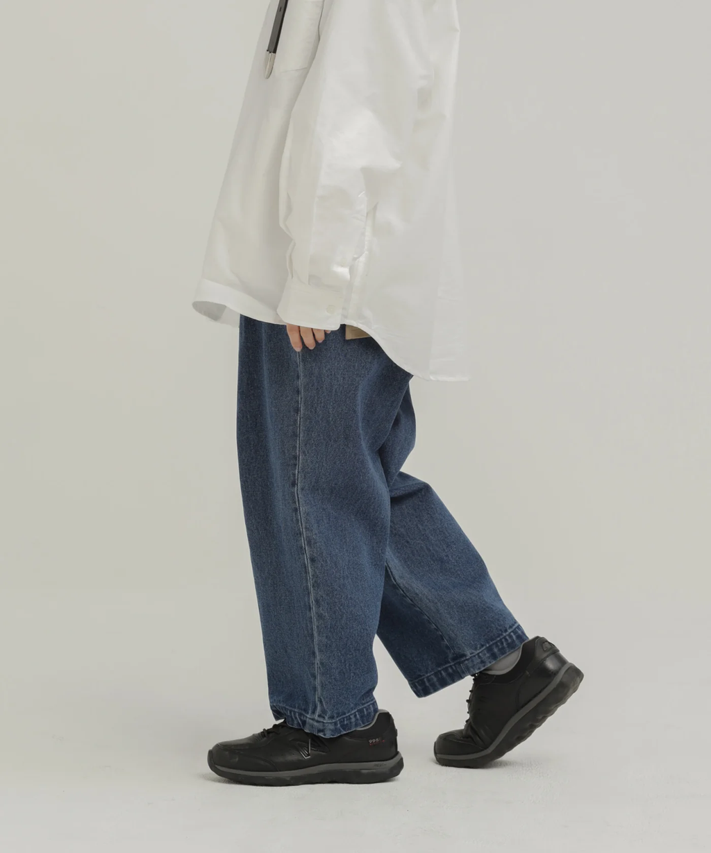 Meltum / 2TUCK TAPERED DENIM