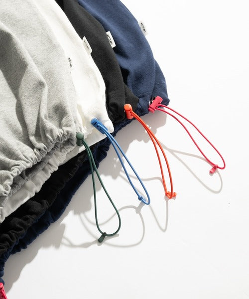 WETTEMPT / BICOLOR DRAW CORD TEE / バイカラードローコードT