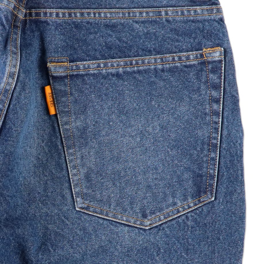 24SS SEE SEE DENIM PANTS【WASHED BLUE】