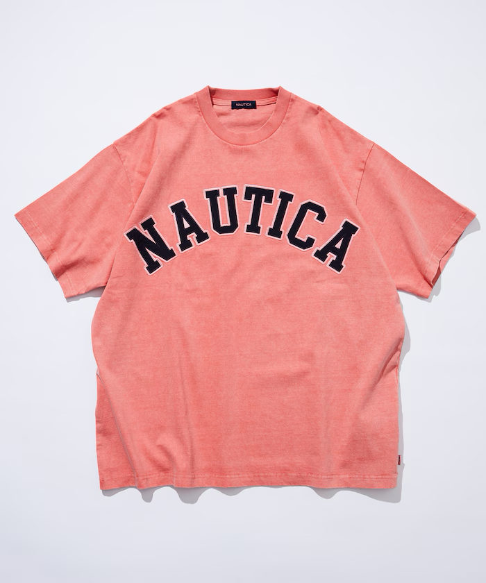 Nautica / Pigment Dyed Arch Logo S/S Tee