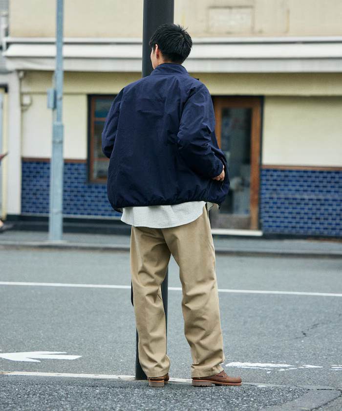 Freak's Store / Relaxed fit nylon fleece reversible blouson [Limited edition]