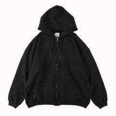 S.F.C / 24FW エスエフシーSFC FULL ZIP HOODY (SFCFW24CS02 )Black Melange