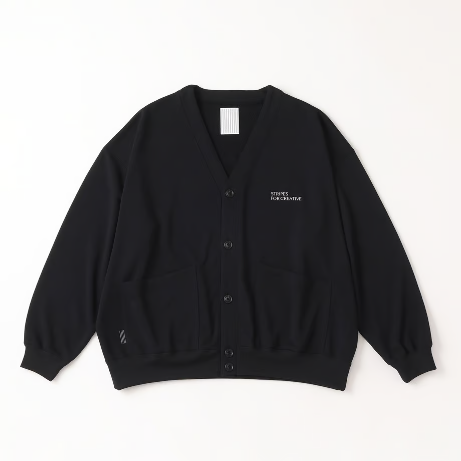 S.F.C SWEAT CARDIGAN Black【SFCSS25CS03】