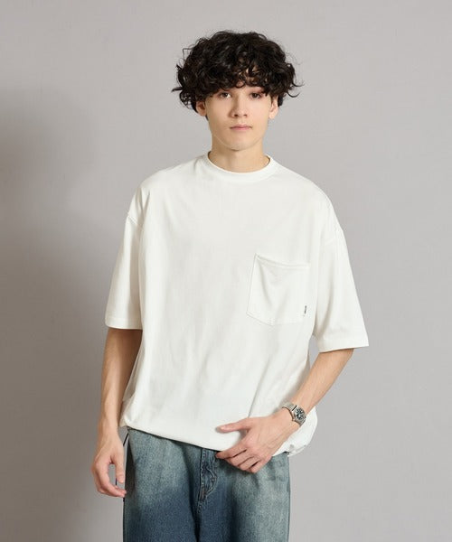 WETTEMPT / QUICK DRYING ASYMMETRY DRAW CORD TEE / 吸水速乾アシメドローコードT