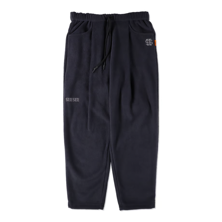 SEE SEE WIDE TAPERED EASY FLEECE PANTS