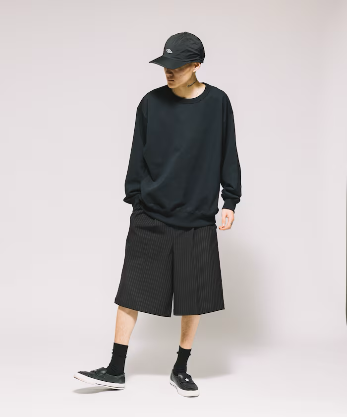 Freak's Store / Baggy Slacks slacks Pants / 1tuck wide slacks shorts