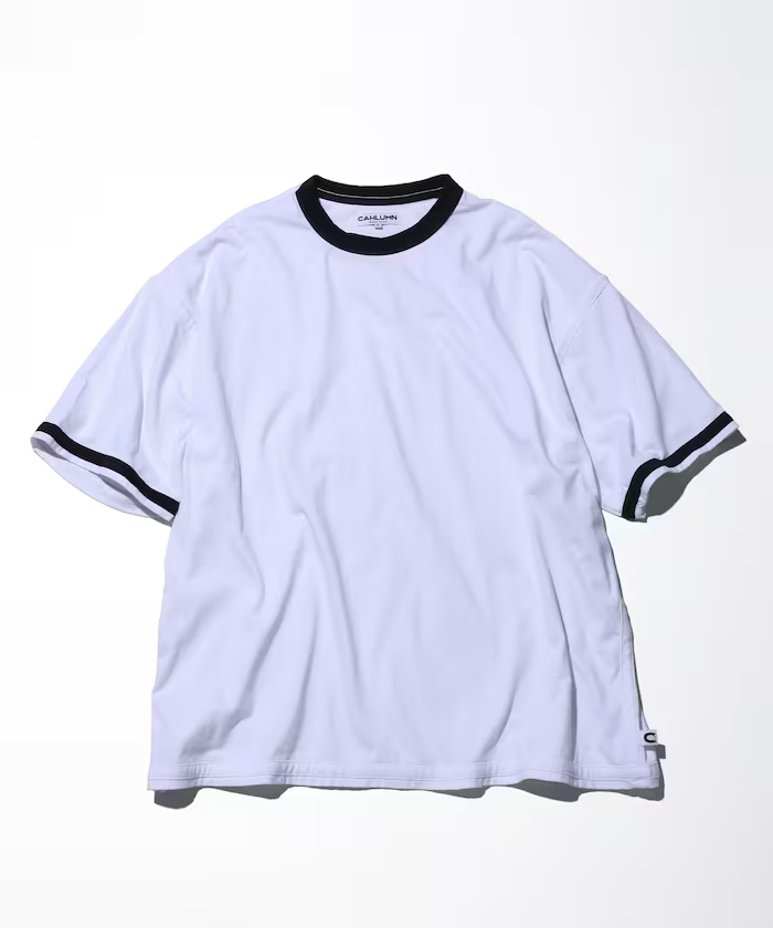 24SS CAHLUMN / Reversible Trim T-Shirt