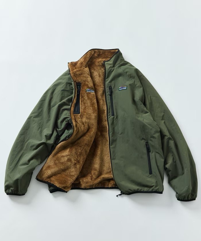 Freak's Store / Relaxed fit nylon fleece reversible blouson [Limited edition]