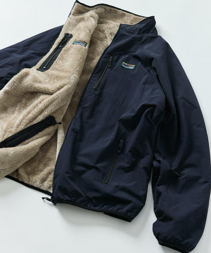 Freak's Store / Relaxed fit nylon fleece reversible blouson [Limited edition]