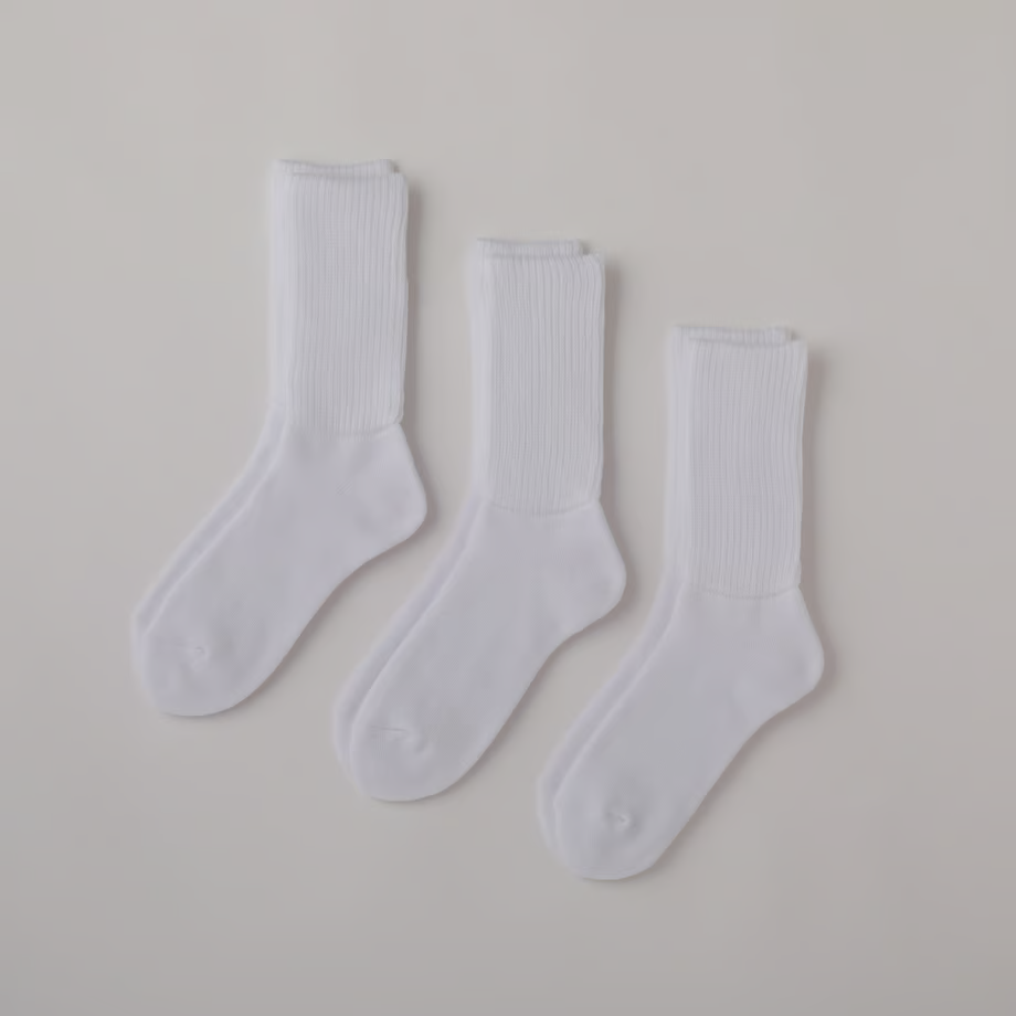 S.F.C / S.F.C SFC 3P SOCKS White【SFCFW24AC03】【SFCSS25AC04】【SFCSS25AC05】