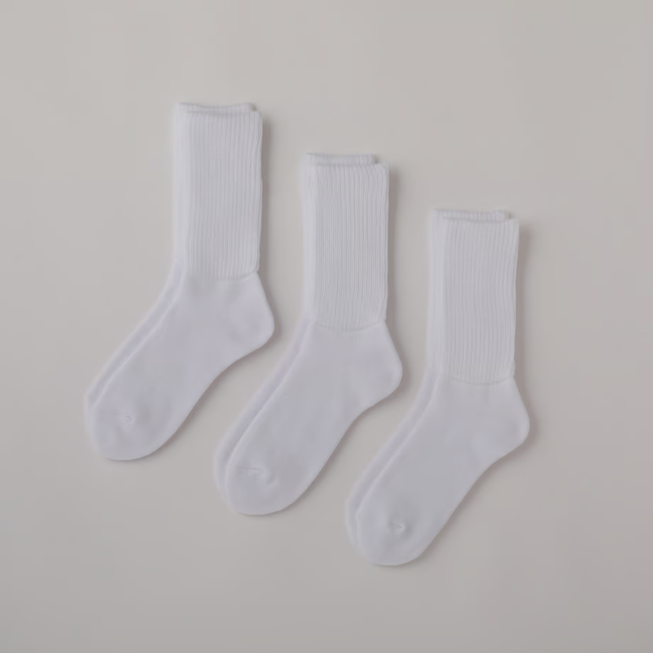 S.F.C / S.F.C SFC 3P SOCKS White【SFCFW24AC03】