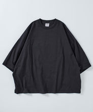 將圖片載入圖庫檢視器 24SS CHOW DOWN / Big Silhouette One Point Embroidery Crew Neck T-shirt Wide Silhouette
