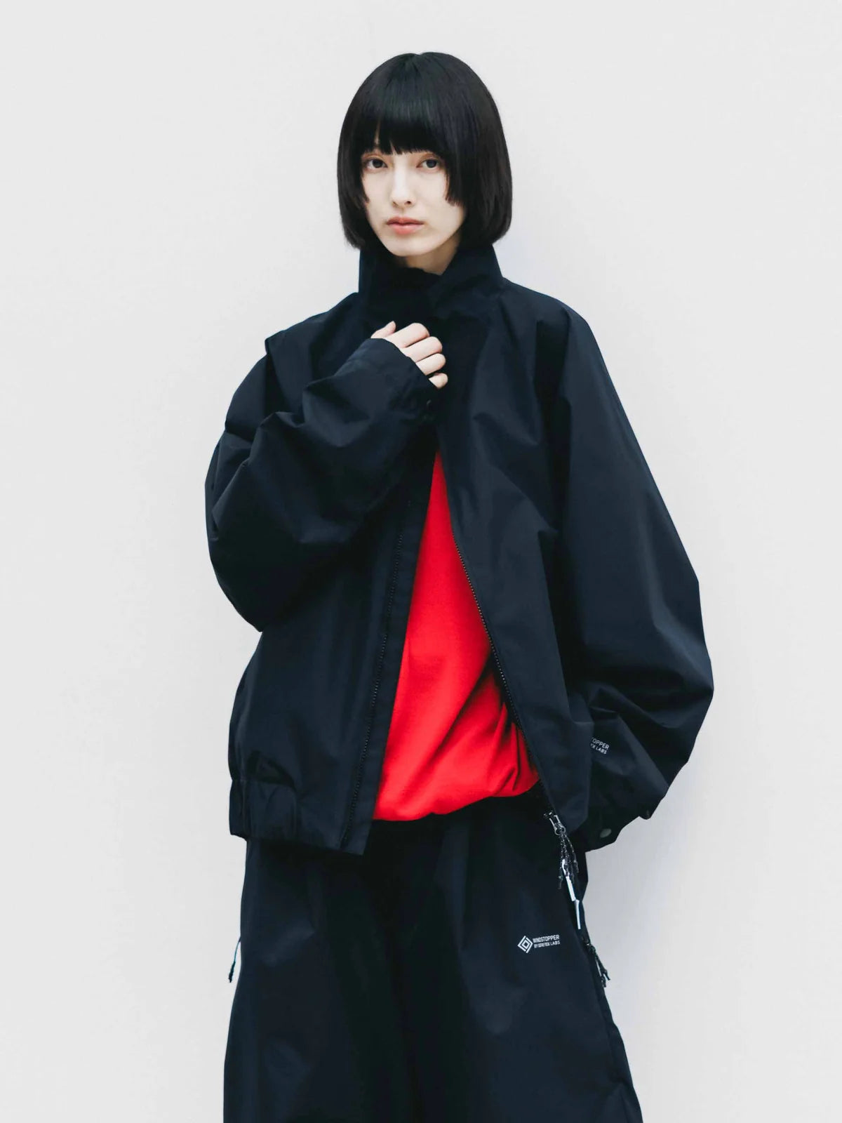 CLESSTE+PHENIX WINDSTOPPER® BY GORE-TEX LABS CITY CORE STAND JACKET