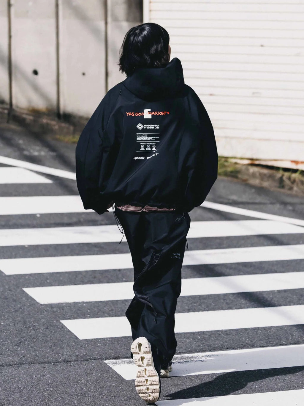 CLESSTE【LIMITED】“C×YES GOOD MARKET" +PHENIX WINDSTOPPER® BY GORE-TEX LABS CITY MOUNTAIN JACKET Black