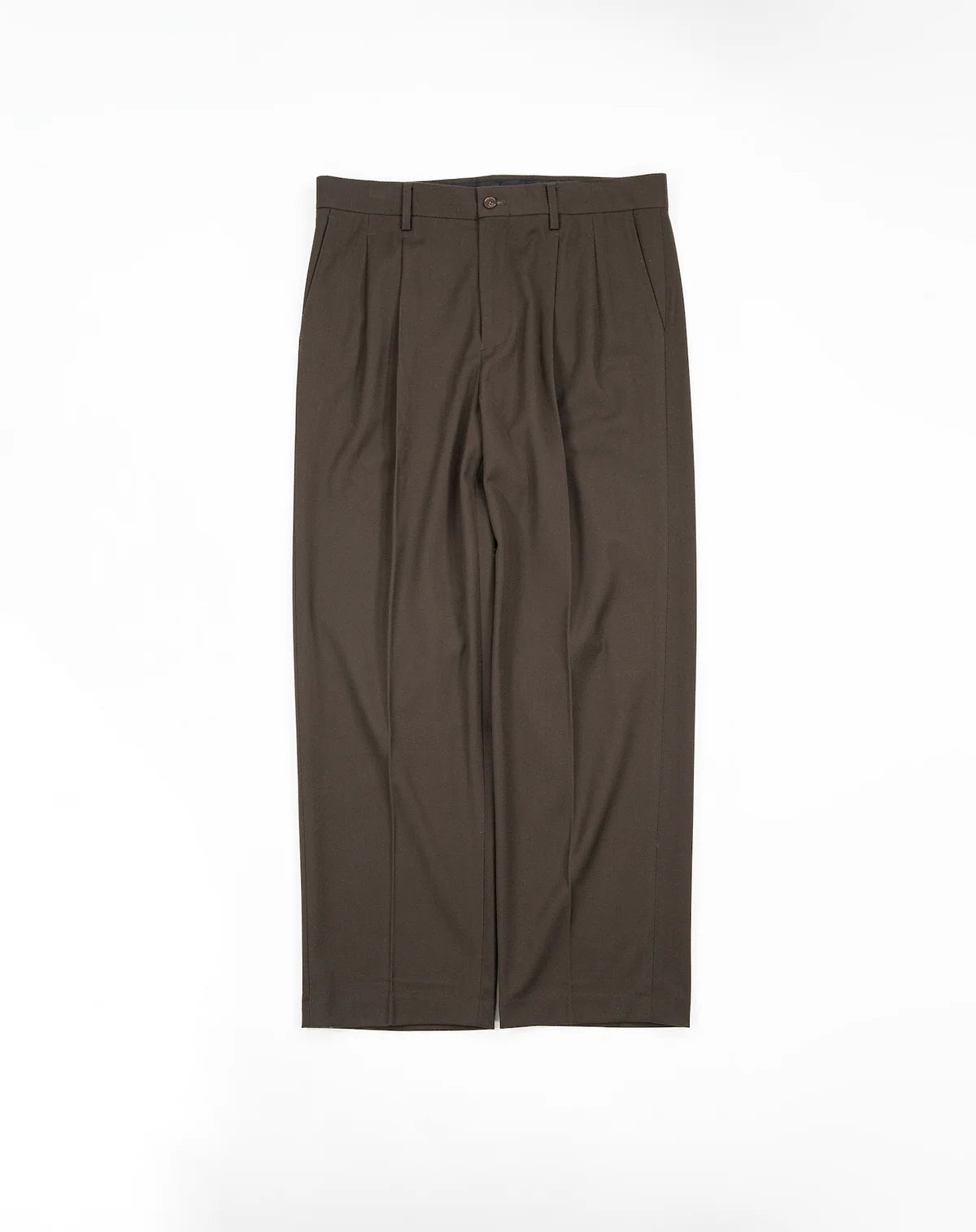 BLUETOWN TOKYO Center-creased, double-pleated trousers