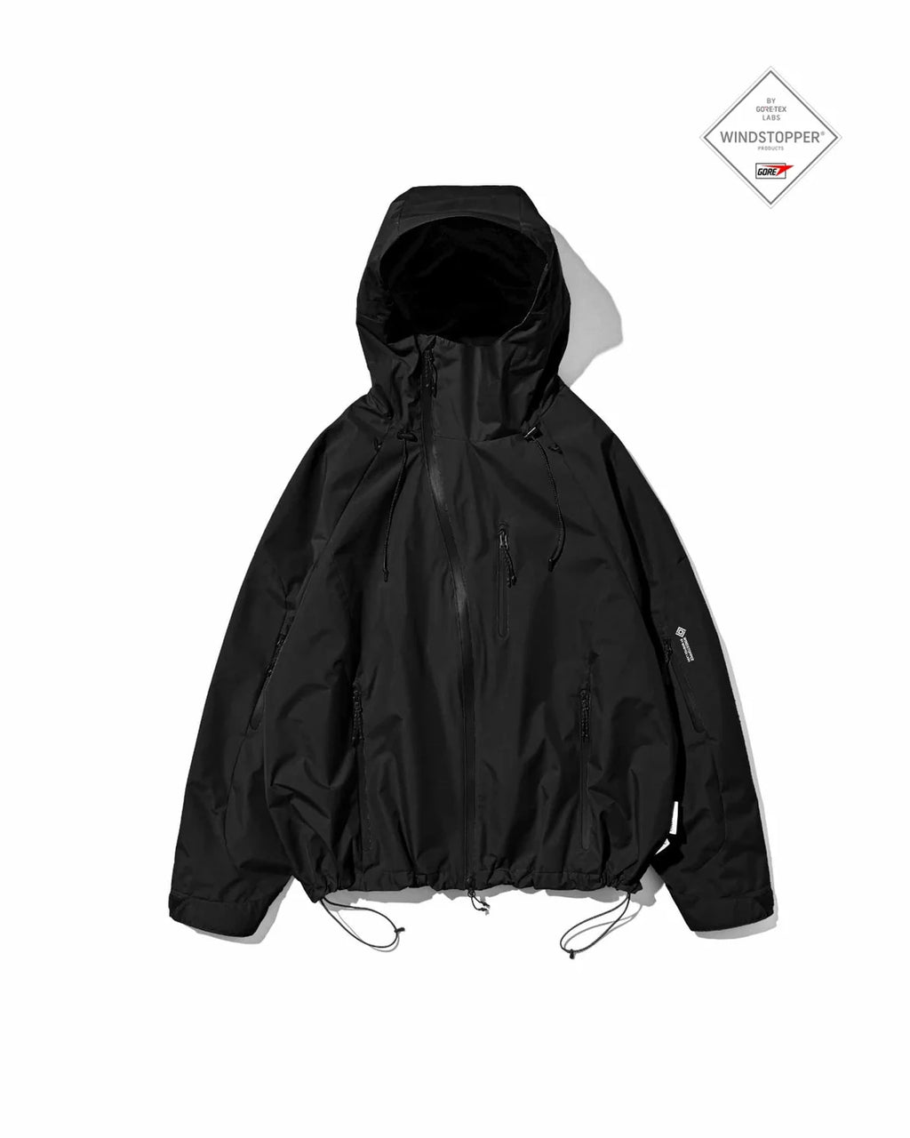 CLESSTE【LIMITED】“C×YES GOOD MARKET" +PHENIX WINDSTOPPER® BY GORE-TEX LABS CITY MOUNTAIN JACKET Black