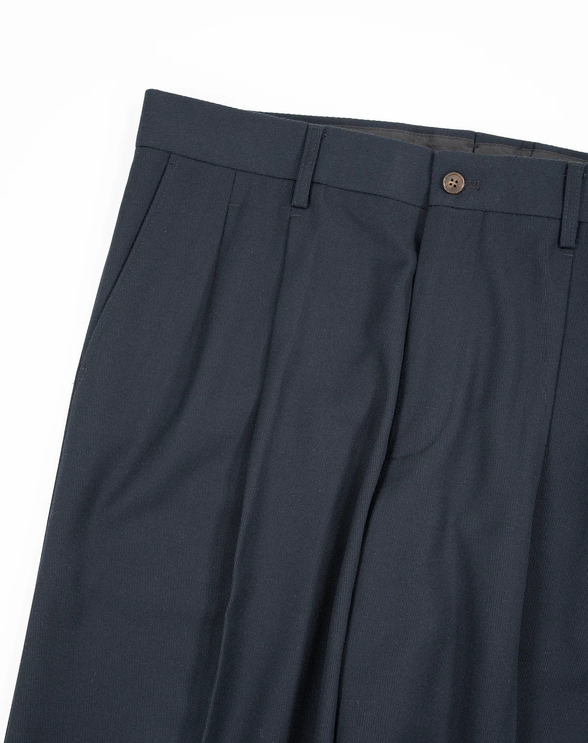 BLUETOWN TOKYO Center-creased, double-pleated trousers