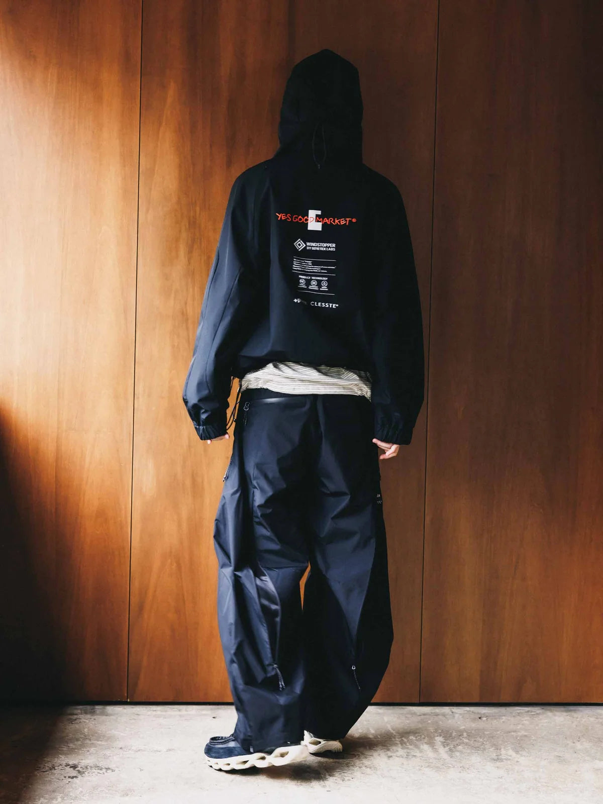 CLESSTE【LIMITED】“C×YES GOOD MARKET" +PHENIX WINDSTOPPER® BY GORE-TEX LABS CITY MOUNTAIN JACKET Black