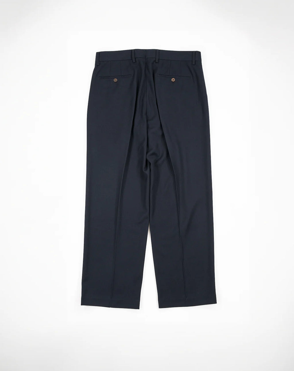 BLUETOWN TOKYO Center-creased, double-pleated trousers
