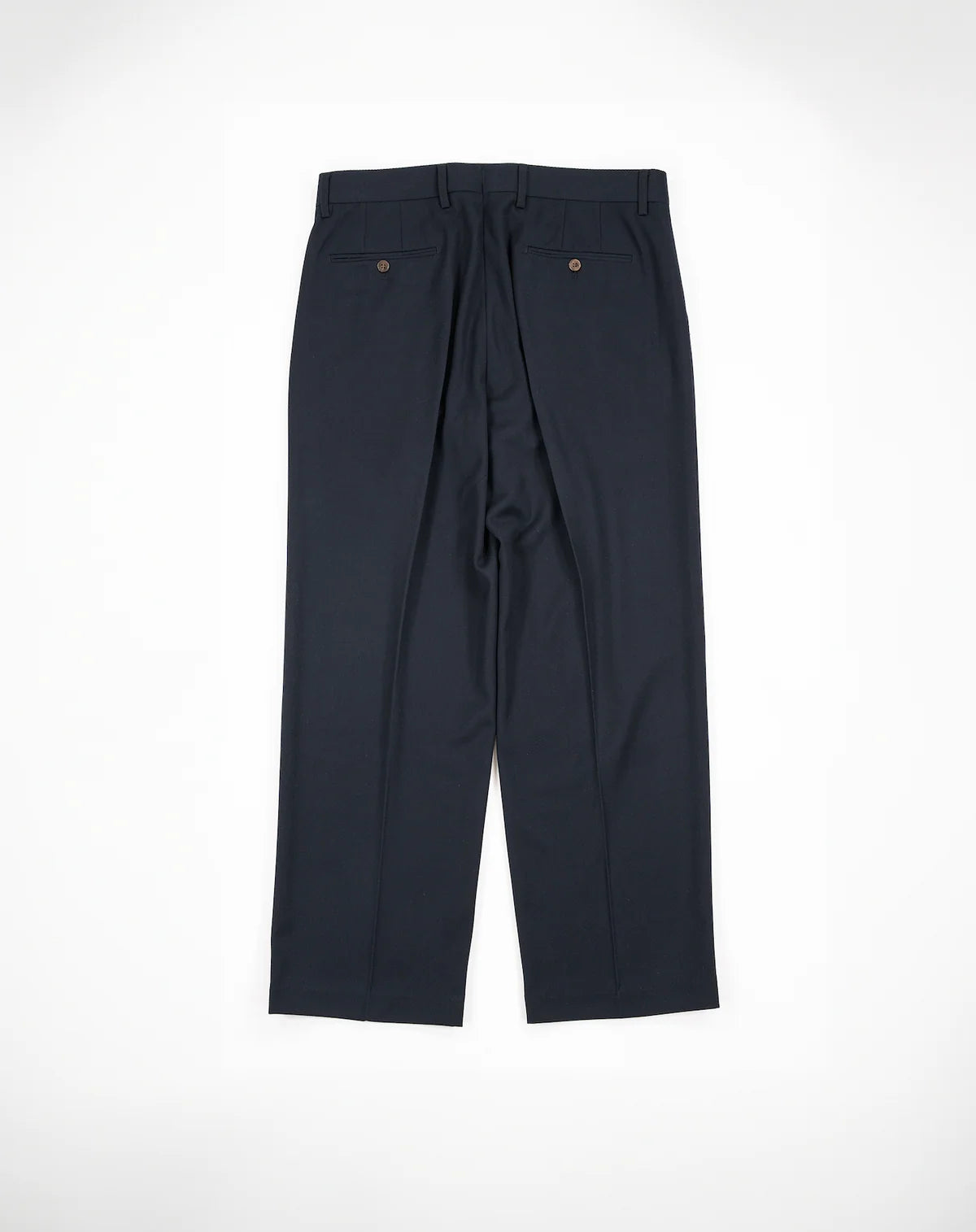 BLUETOWN TOKYO Center-creased, double-pleated trousers