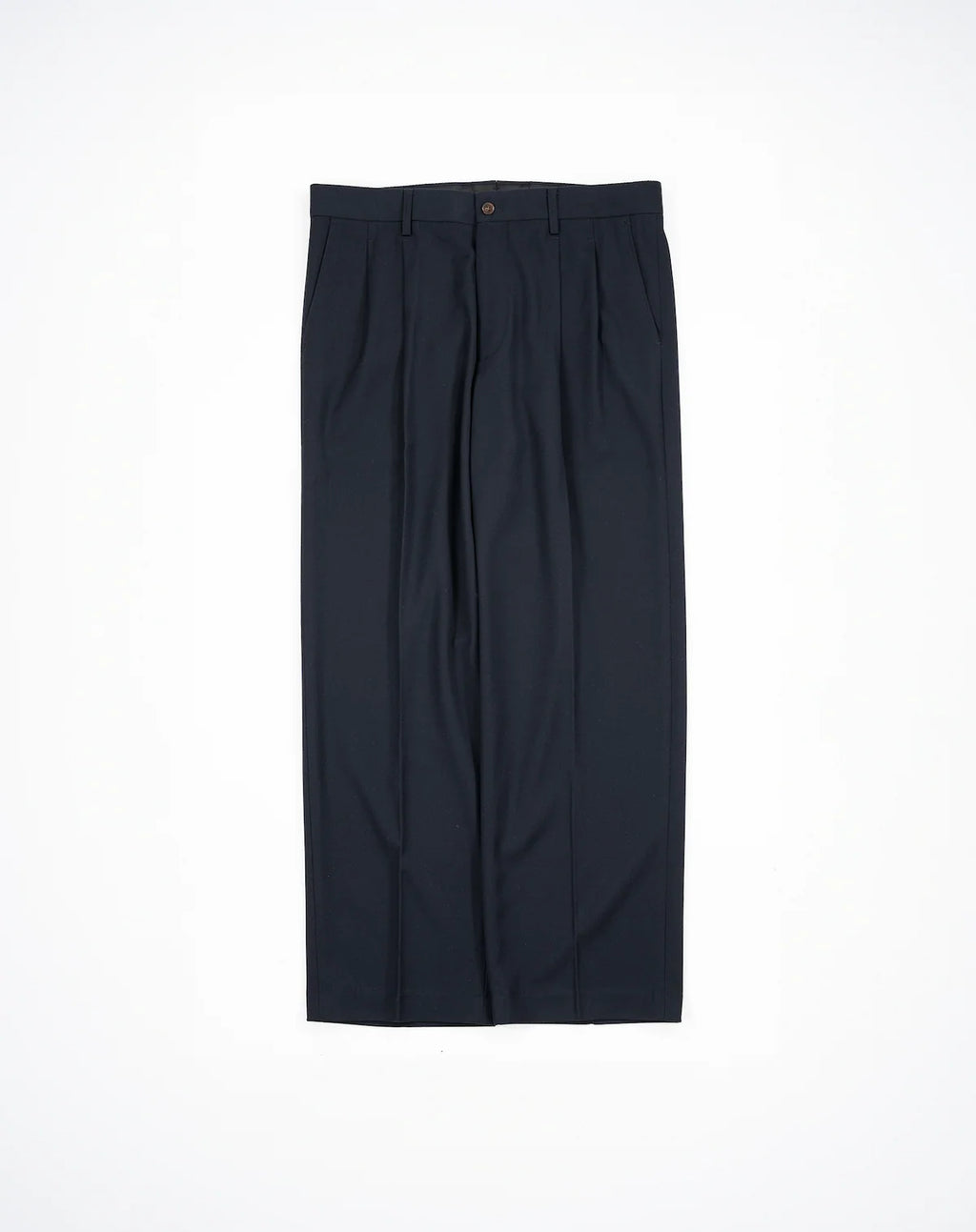 BLUETOWN TOKYO Center-creased, double-pleated trousers