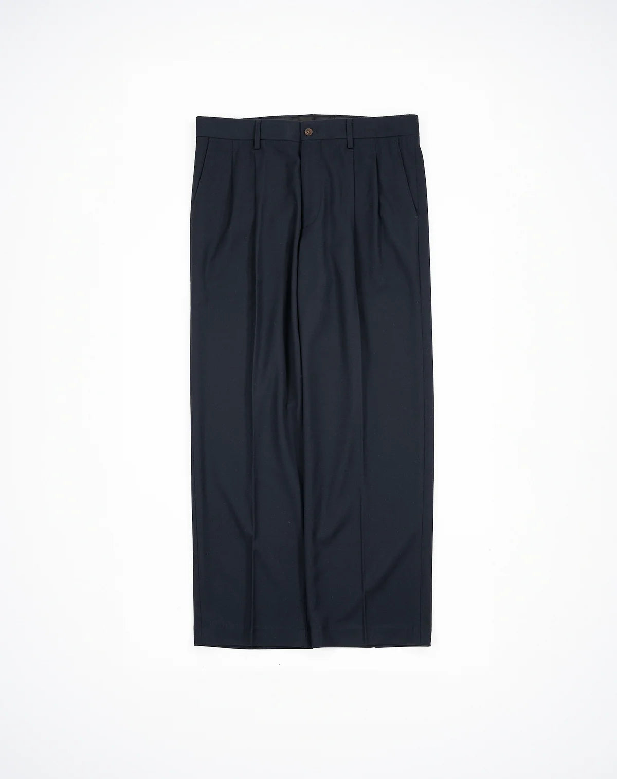 BLUETOWN TOKYO Center-creased, double-pleated trousers