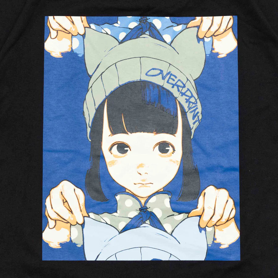 Over Print / POP ART Tee GLOW IN THE DARK