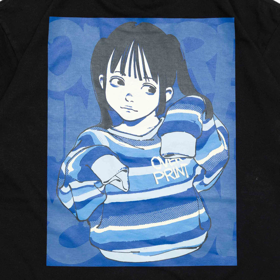 Over Print / POP ART Tee GLOW IN THE DARK