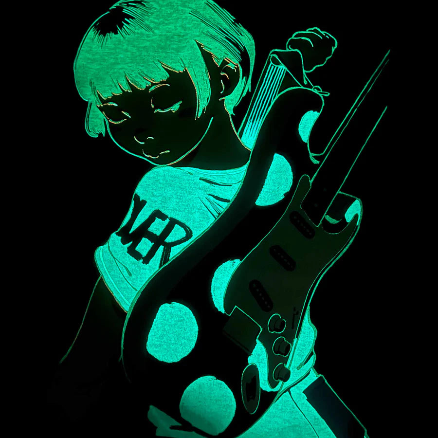 Over Print / POP ART Tee GLOW IN THE DARK