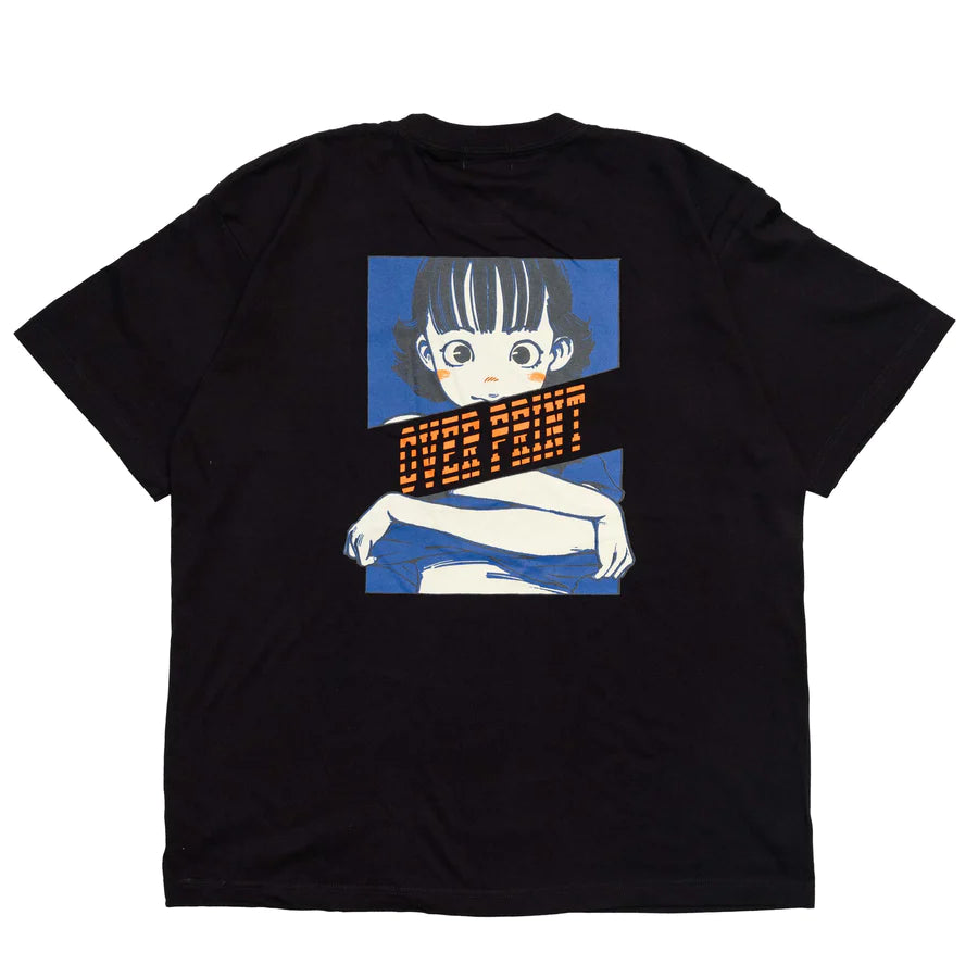 Over Print / POP ART Tee GLOW IN THE DARK