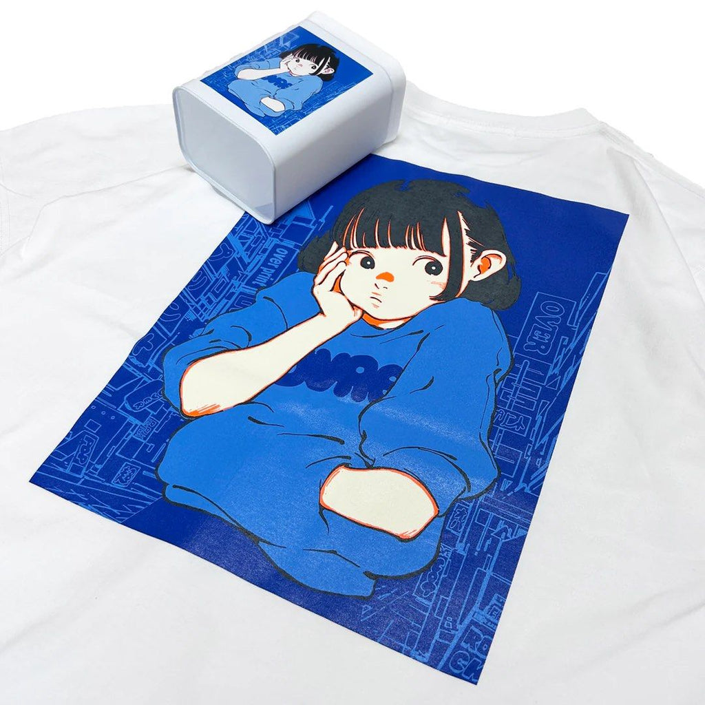 Over Print / POP ART Tee GLOW IN THE DARK