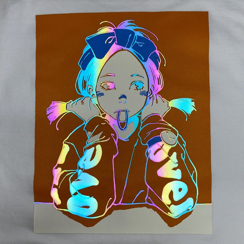 特價商品不享有其他優惠 Over Print / Pop Art Heavy LS Tee Ver:1 AURORA REFLECTOR