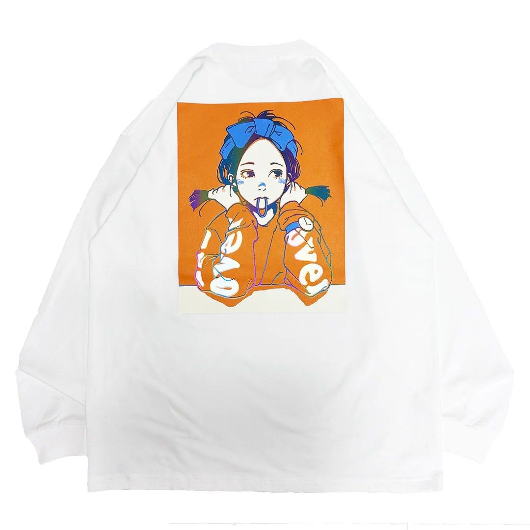 特價商品不享有其他優惠 Over Print / Pop Art Heavy LS Tee Ver:1 AURORA REFLECTOR