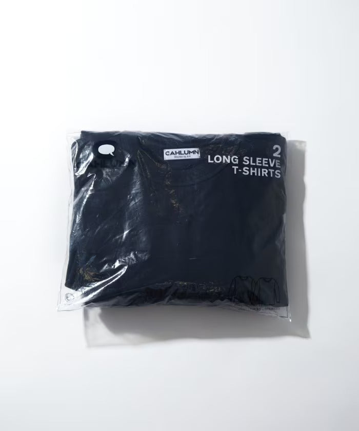 23AW CAHLUMN / 2-Pack Reversible Long Sleeve Tee