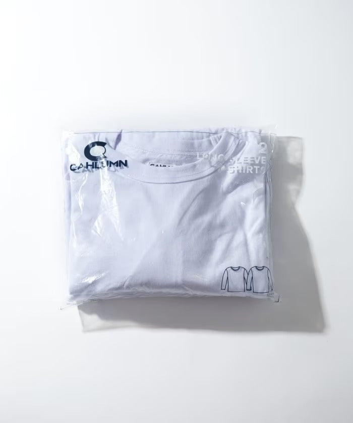 23AW CAHLUMN / 2-Pack Reversible Long Sleeve Tee