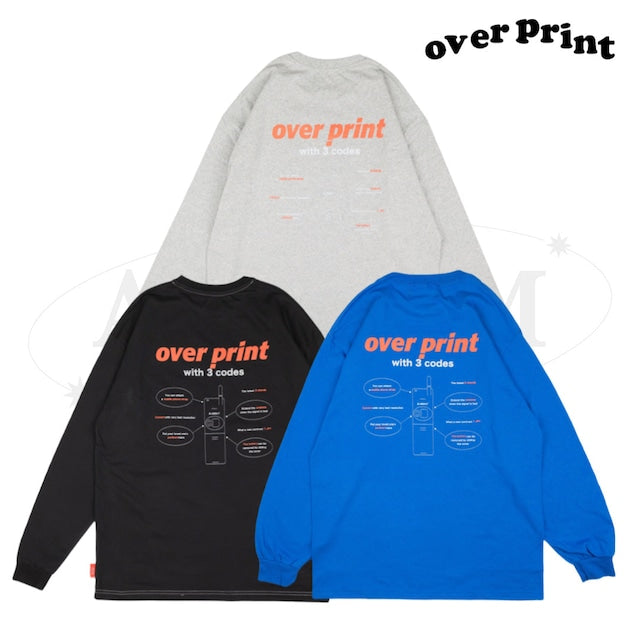 Over Print / 3codes Ls Tee