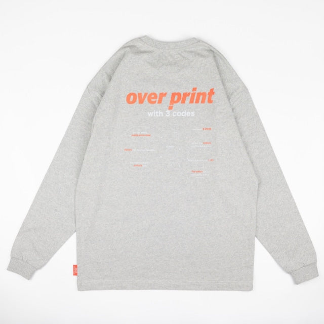 Over Print / 3codes Ls Tee