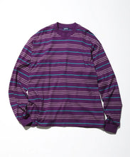 將圖片載入圖庫檢視器 22AW Multi Border L/S Tee (Sale)清貨價
