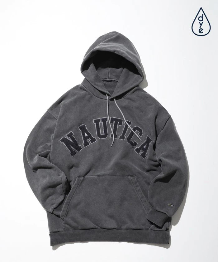 22AW Pigment Dyed Arch Logo Sweat Hoodie 2.4