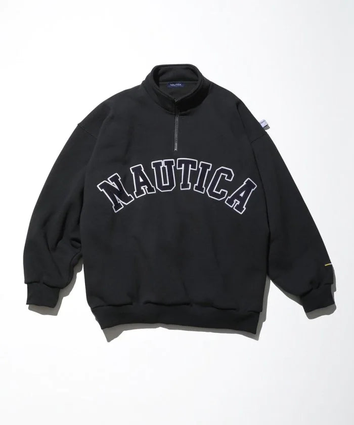 22AW Arch Logo Cadet Collar Fleece Sweatshirt