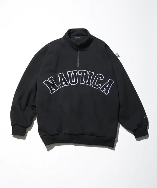 22AW Arch Logo Cadet Collar Fleece Sweatshirt