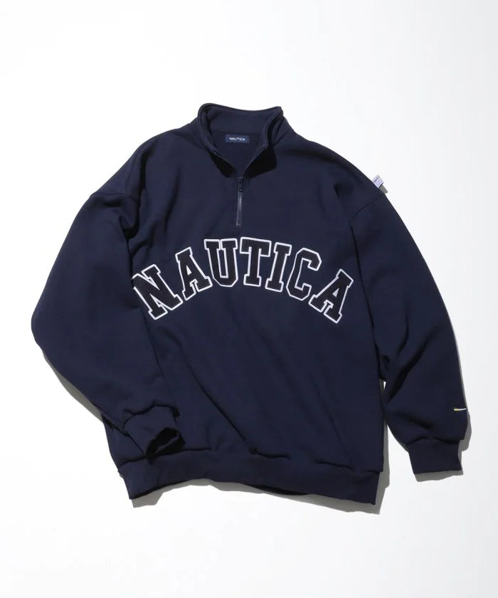 22AW Arch Logo Cadet Collar Fleece Sweatshirt